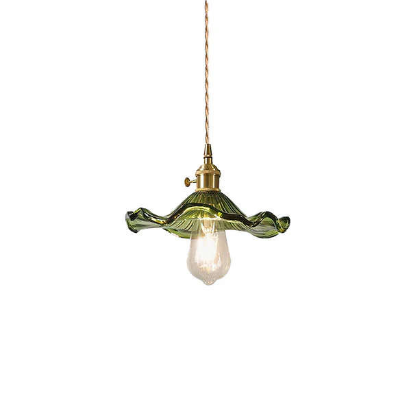 Stylowa lampa w kształcie kwiatu hibiskusa
