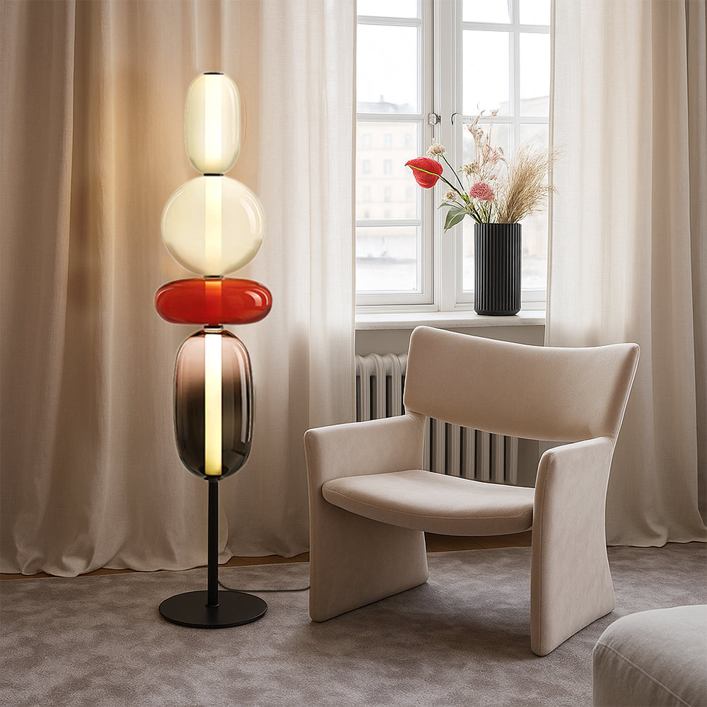Kandyzowana lampa podłogowa