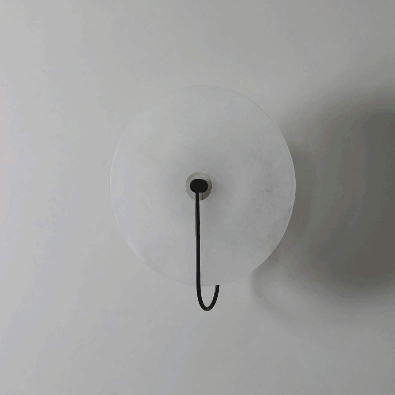 Lampa ścienna LED Alabaster