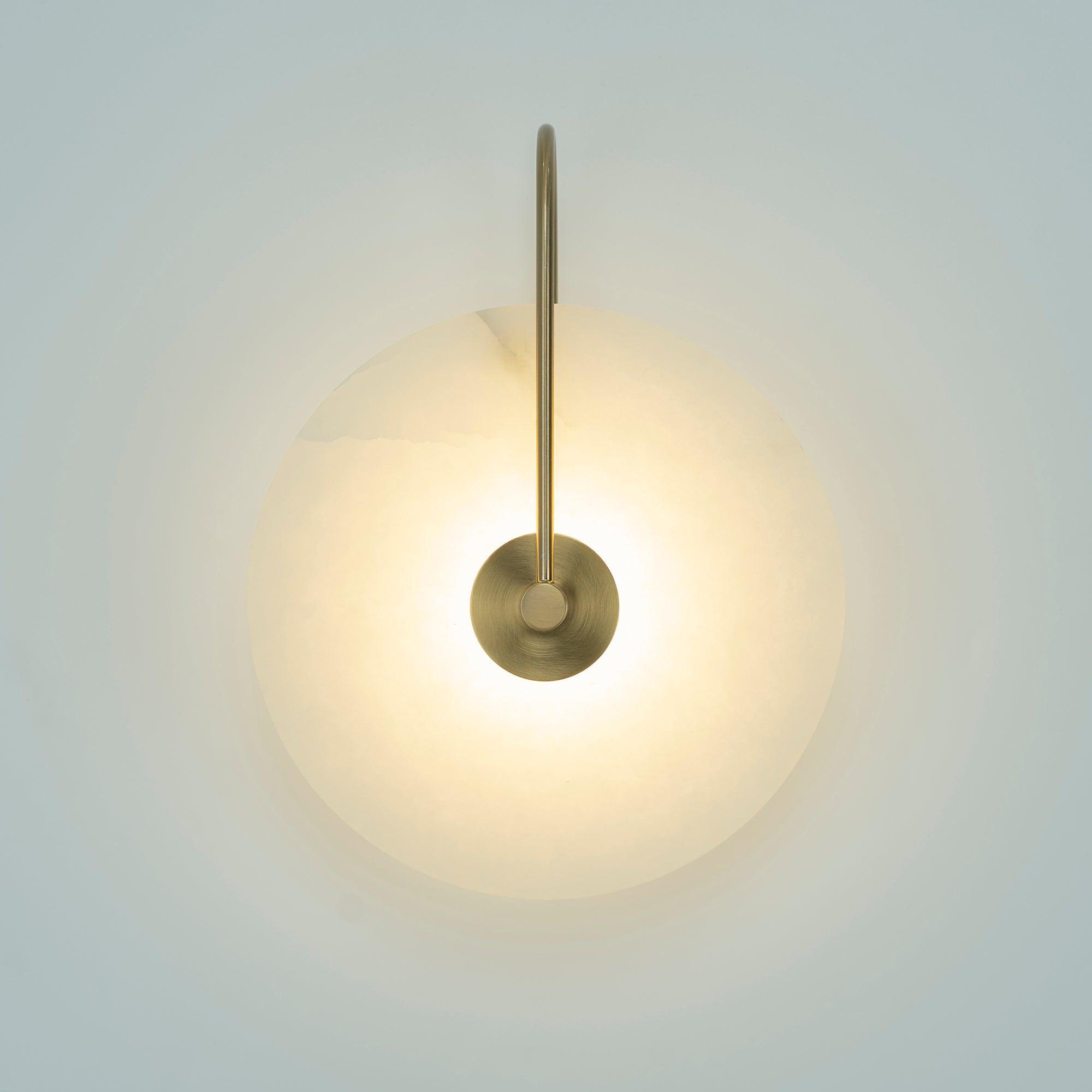 Lampa ścienna LED Alabaster