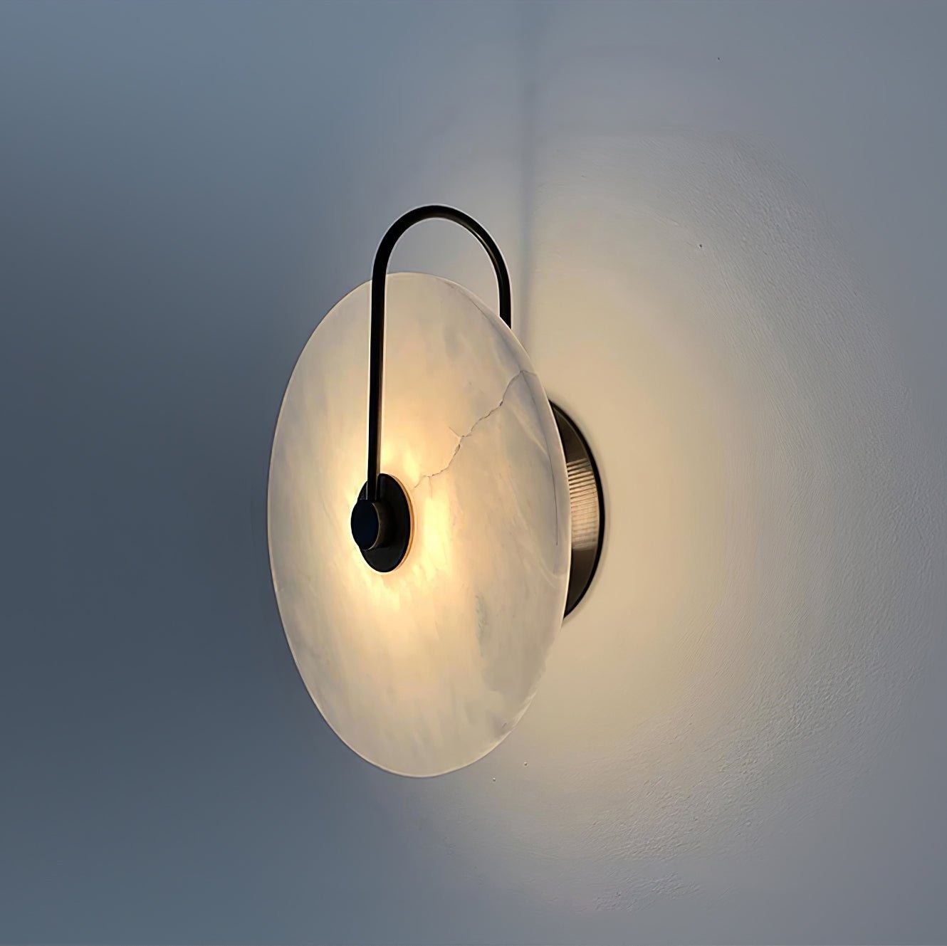 Lampa ścienna LED Alabaster