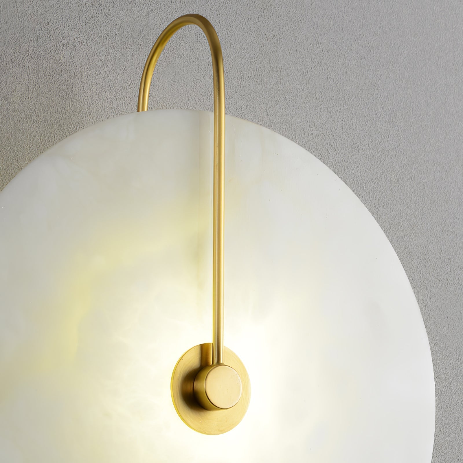 Lampa ścienna LED Alabaster
