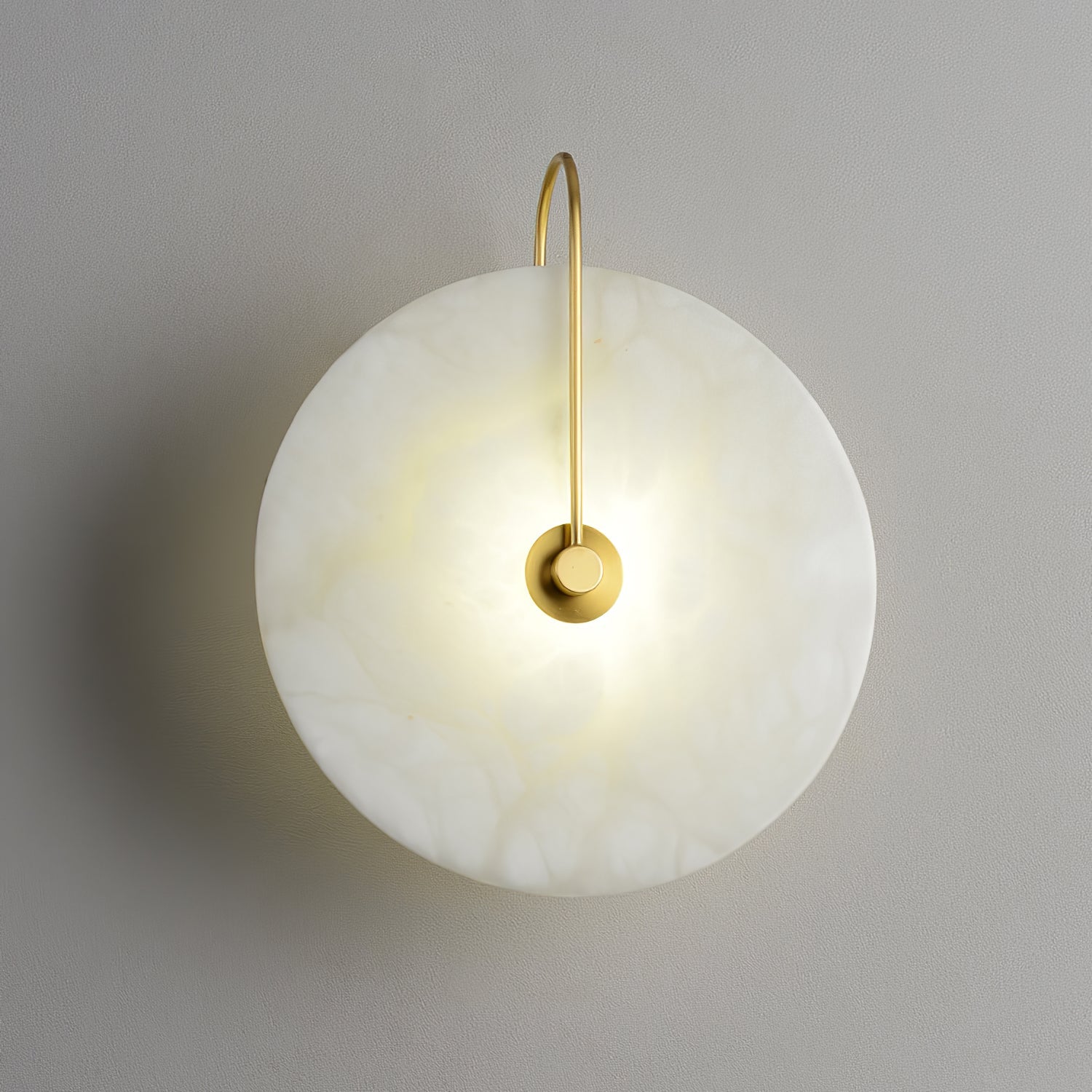 Lampa ścienna LED Alabaster