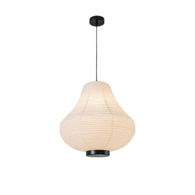 Lampa wisząca z papieru ryżowego Wabi Sabi