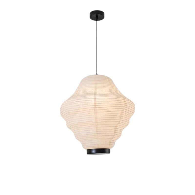 Lampa wisząca z papieru ryżowego Wabi Sabi