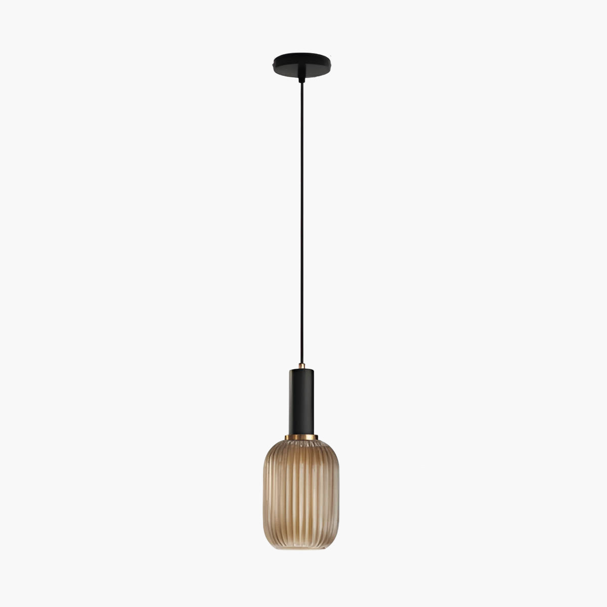 Lampa wisząca Hanos z kolorowego szkła