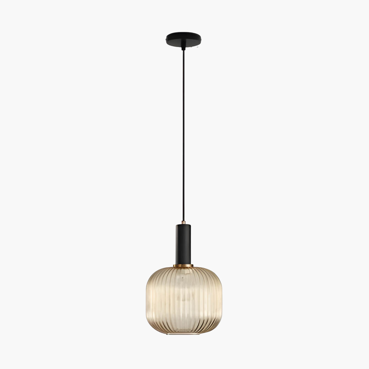 Lampa wisząca Hanos z kolorowego szkła