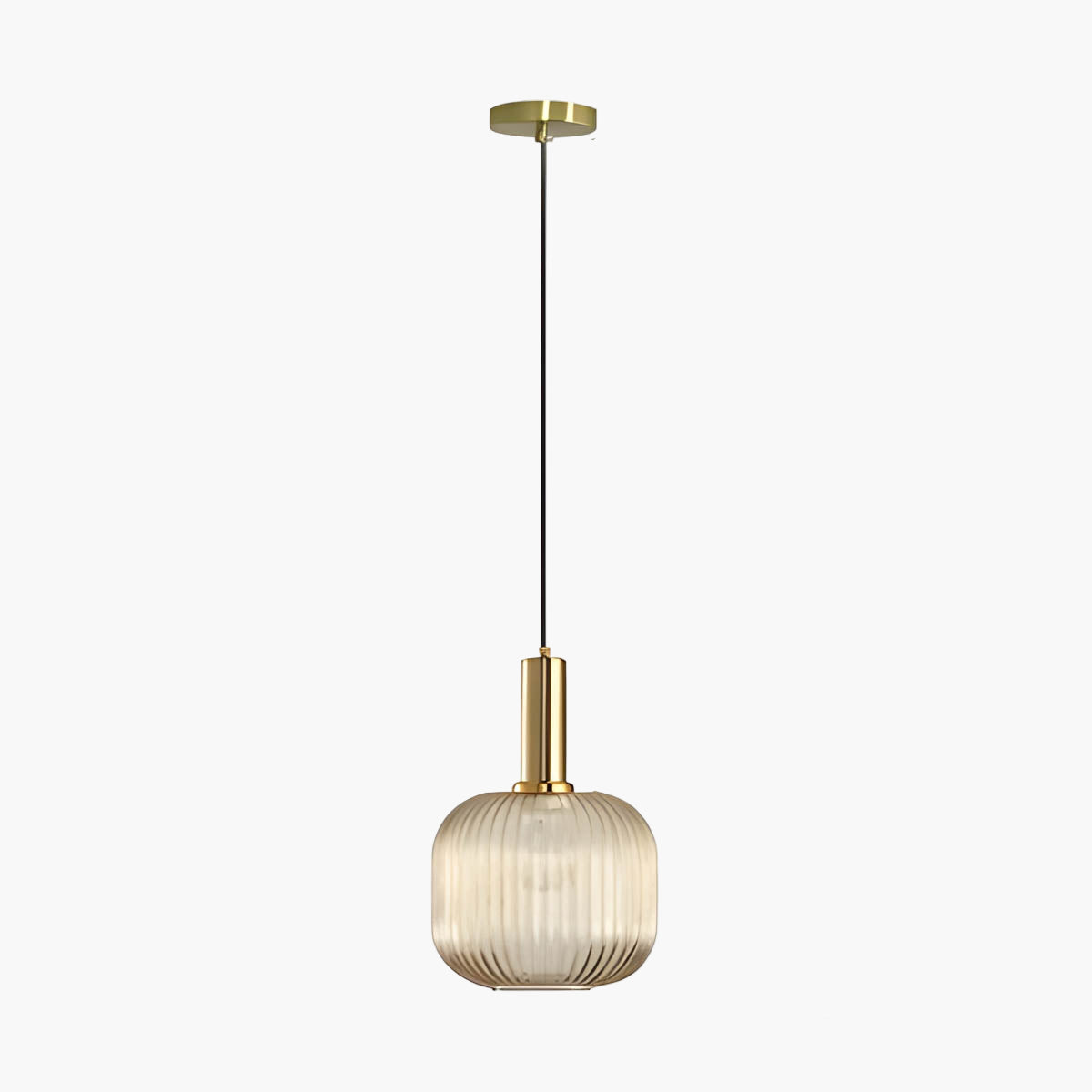 Lampa wisząca Hanos z kolorowego szkła