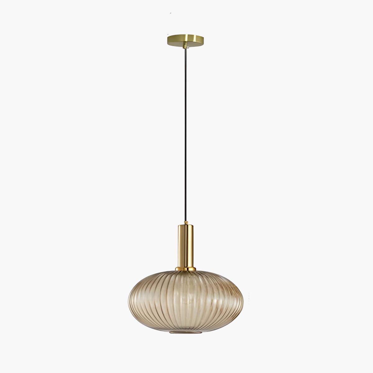 Lampa wisząca Hanos z kolorowego szkła