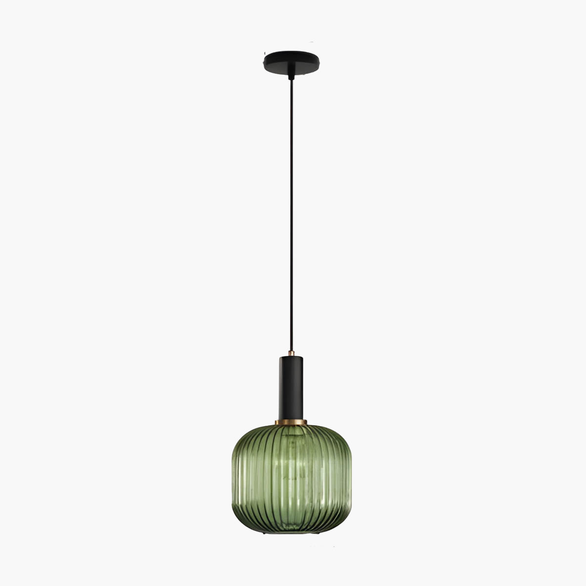 Lampa wisząca Hanos z kolorowego szkła