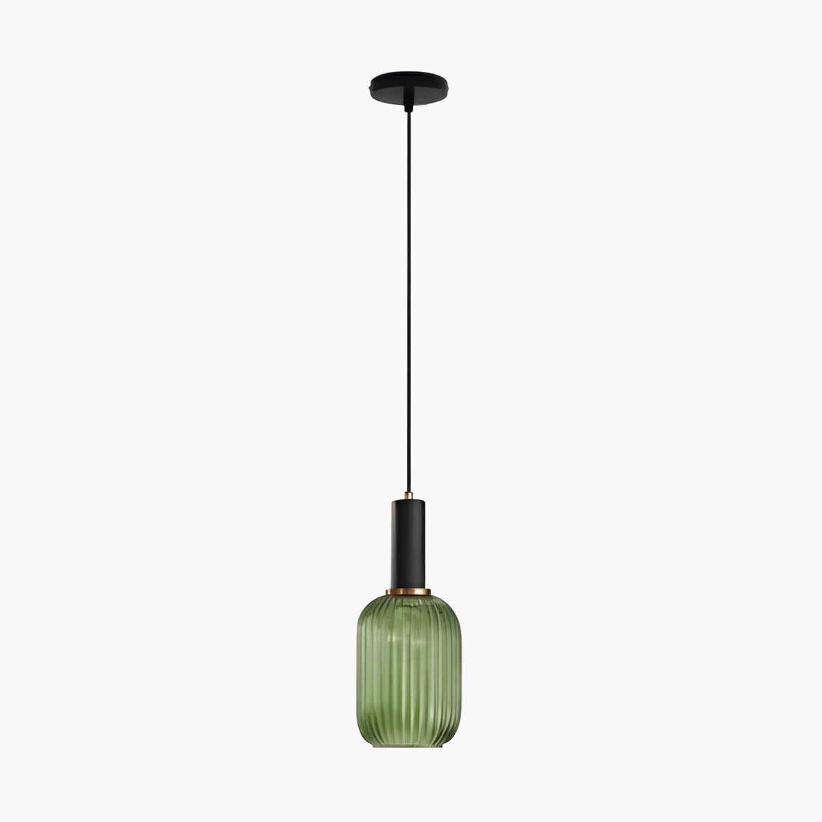 Lampa wisząca Hanos z kolorowego szkła