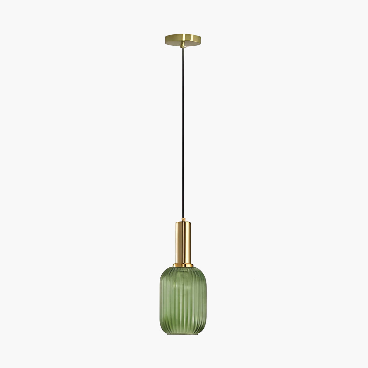 Lampa wisząca Hanos z kolorowego szkła