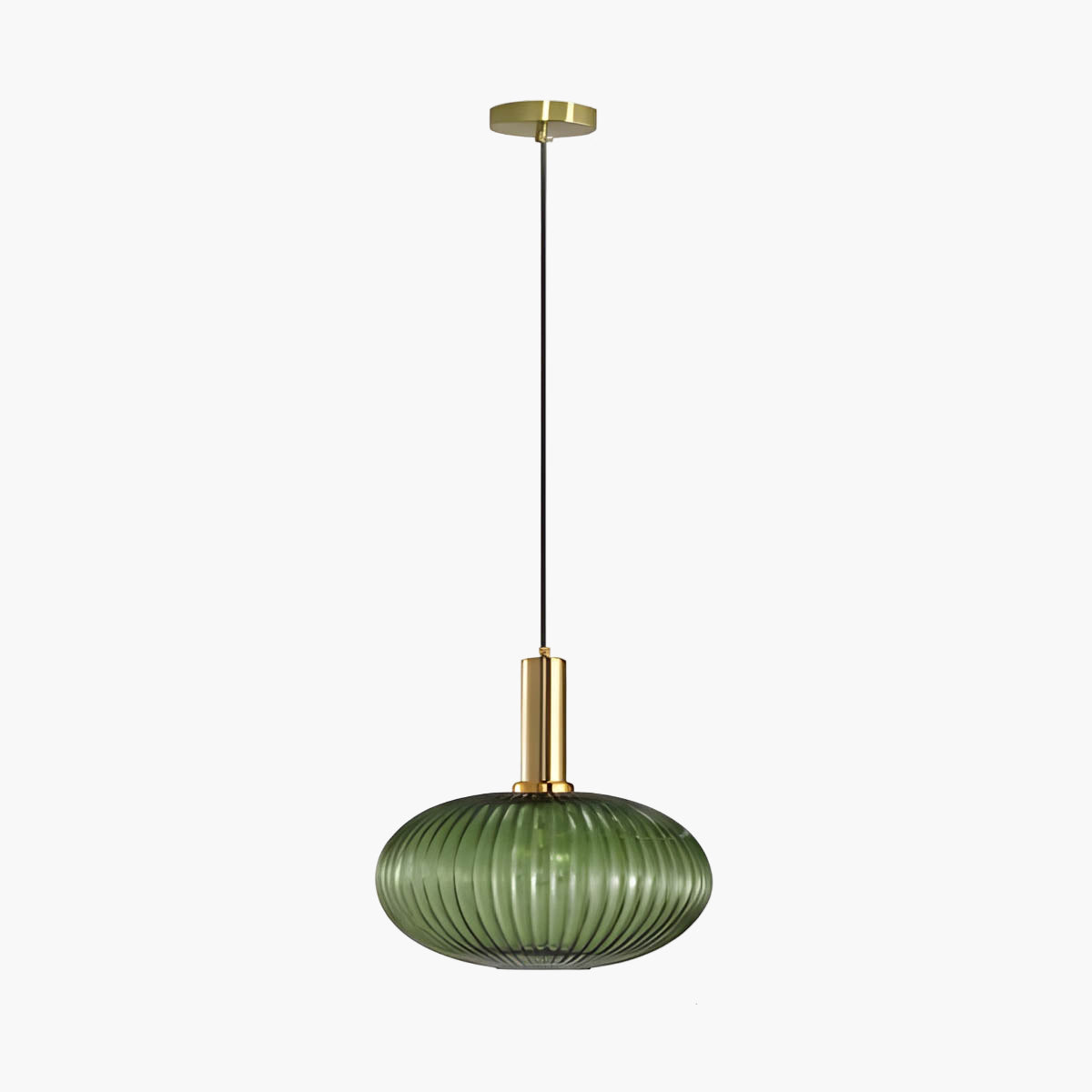 Lampa wisząca Hanos z kolorowego szkła