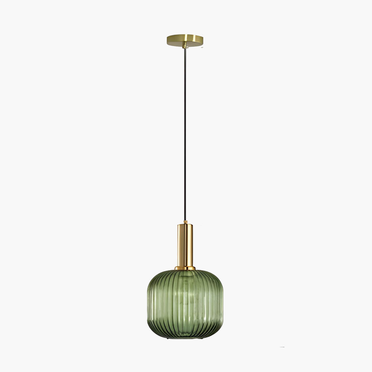 Lampa wisząca Hanos z kolorowego szkła