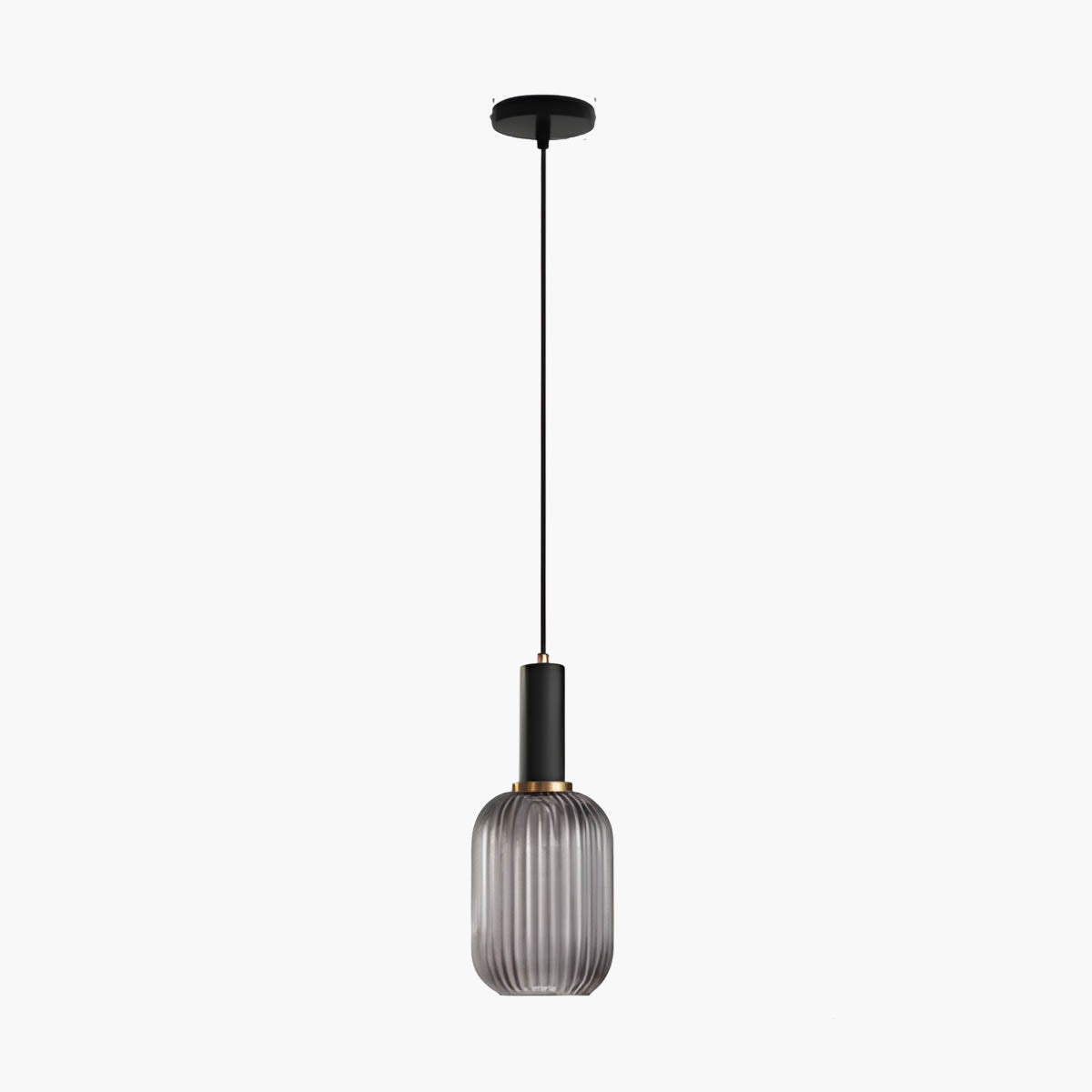 Lampa wisząca Hanos z kolorowego szkła