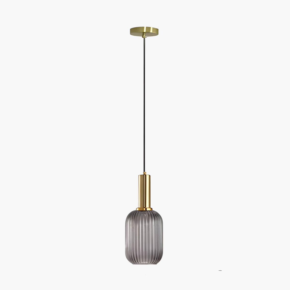 Lampa wisząca Hanos z kolorowego szkła