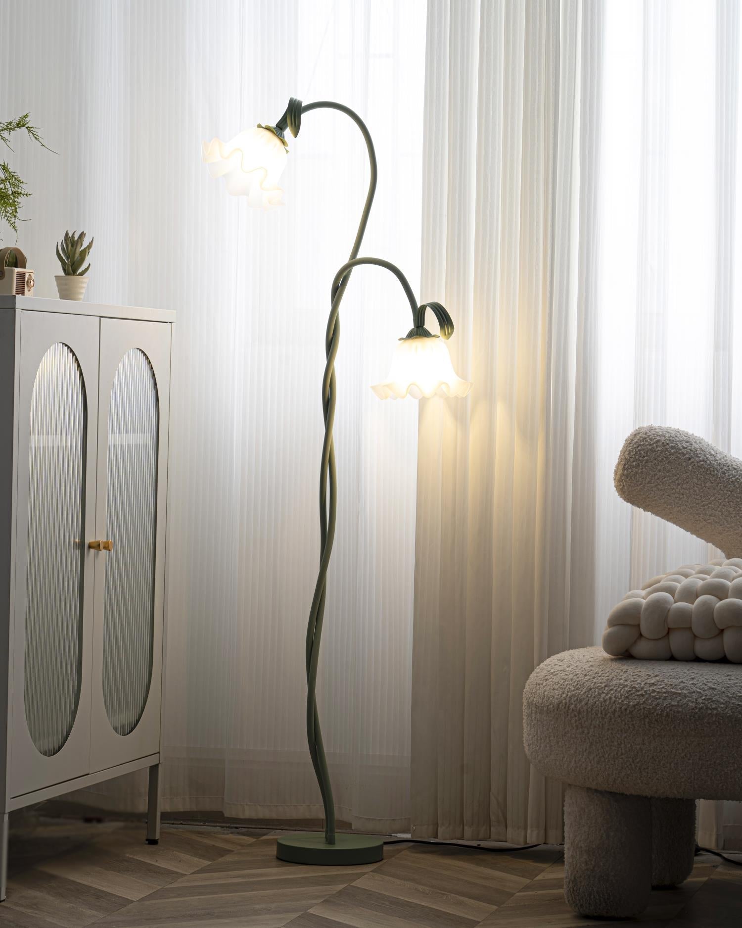 Lampa podłogowa Kwiaty Calla