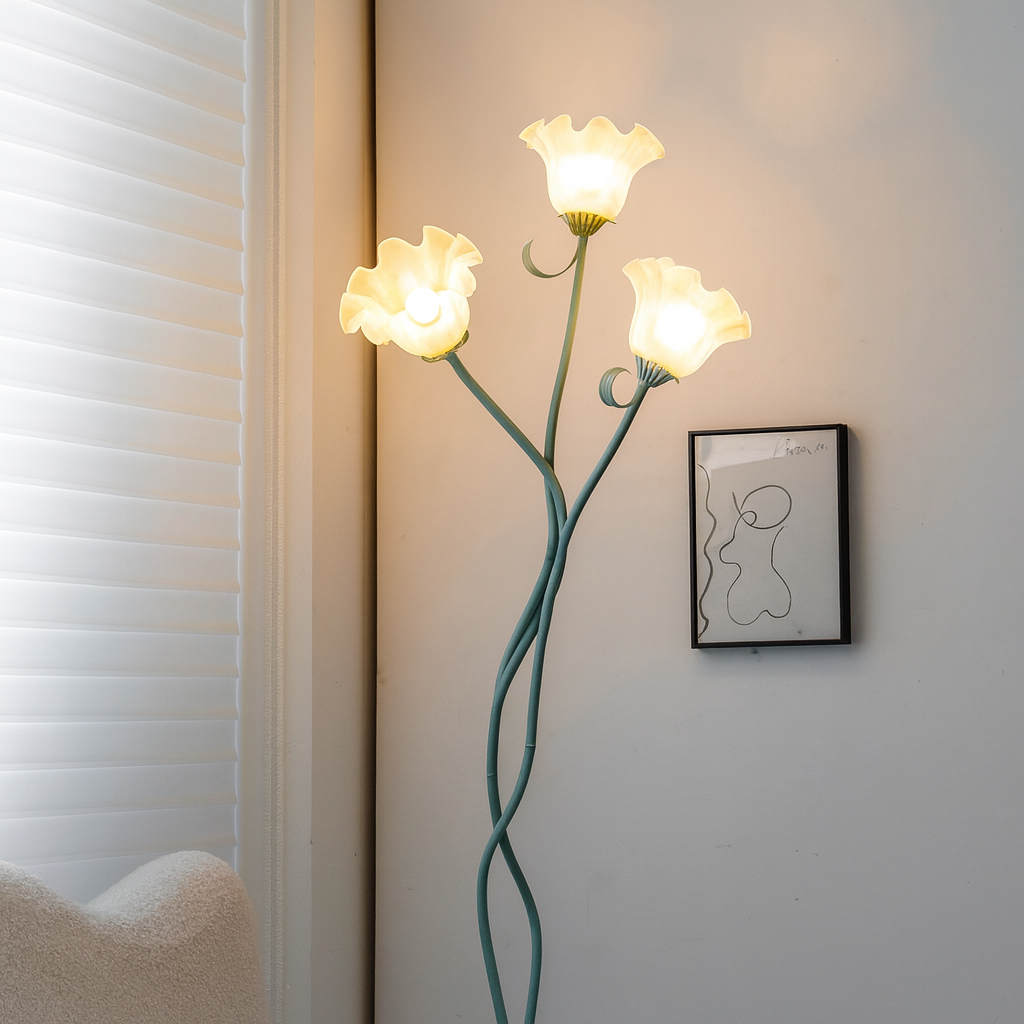 Lampa podłogowa Kwiaty Calla