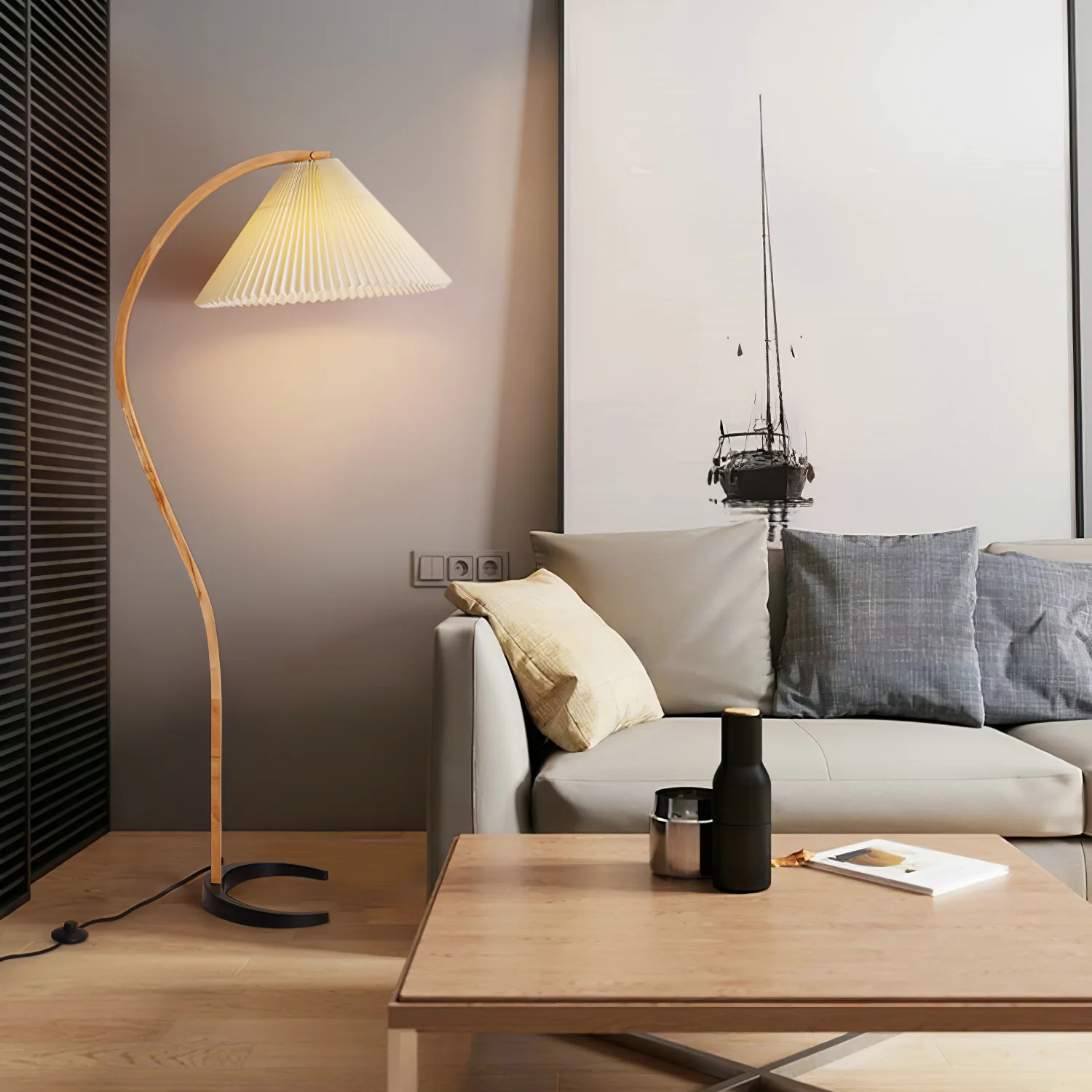 Lampa podłogowa Caprani