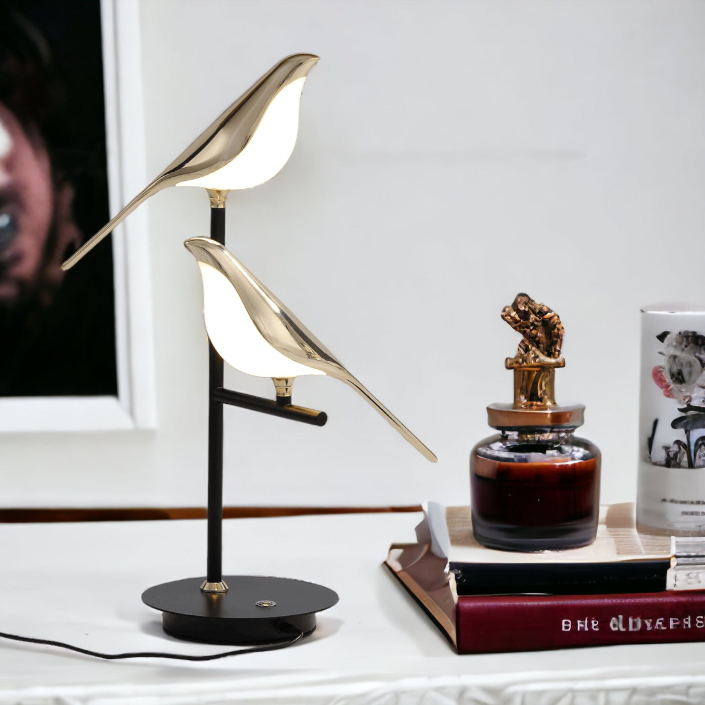 Lampa stołowa LED MisterBird