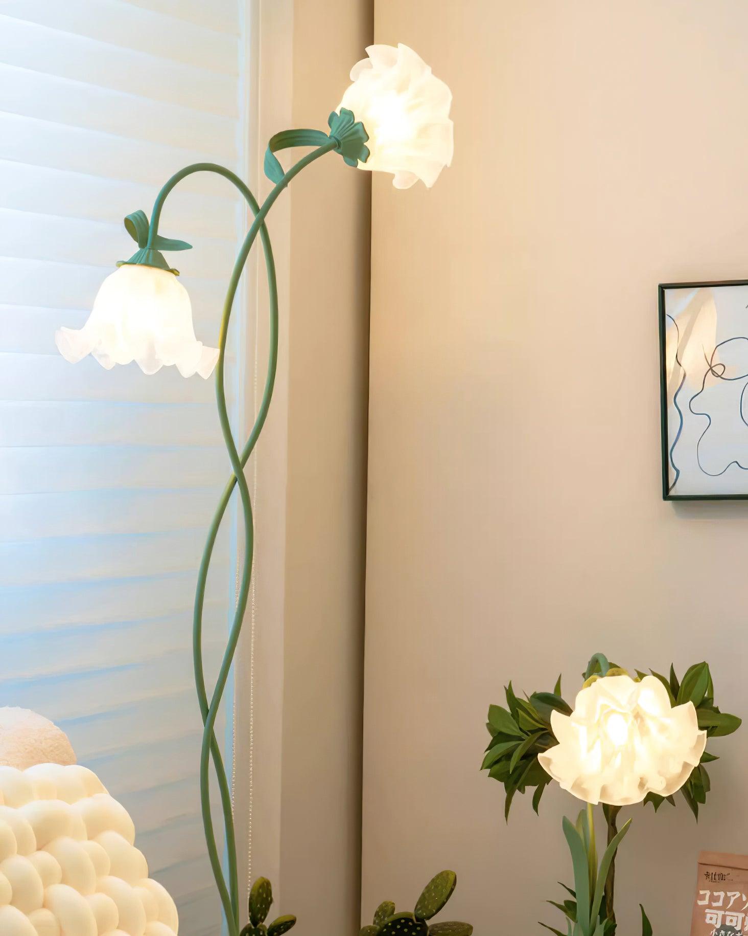 Lampa podłogowa Kwiaty Calla