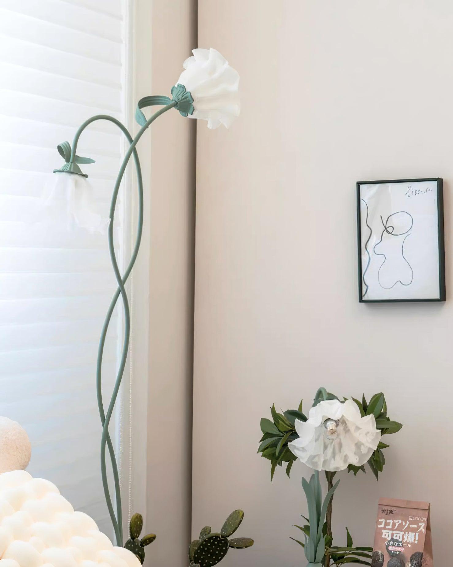 Lampa podłogowa Kwiaty Calla
