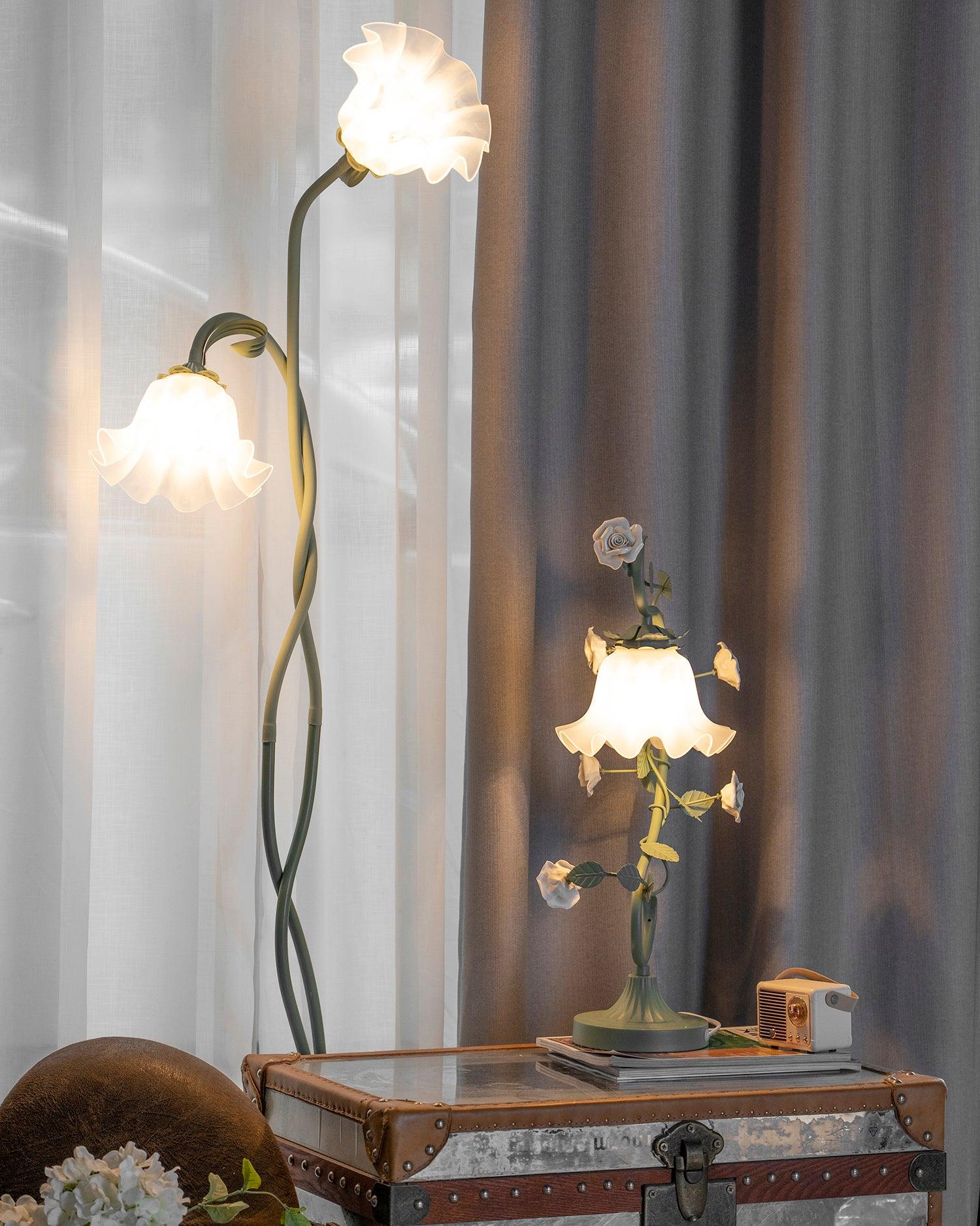 Lampa podłogowa Kwiaty Calla