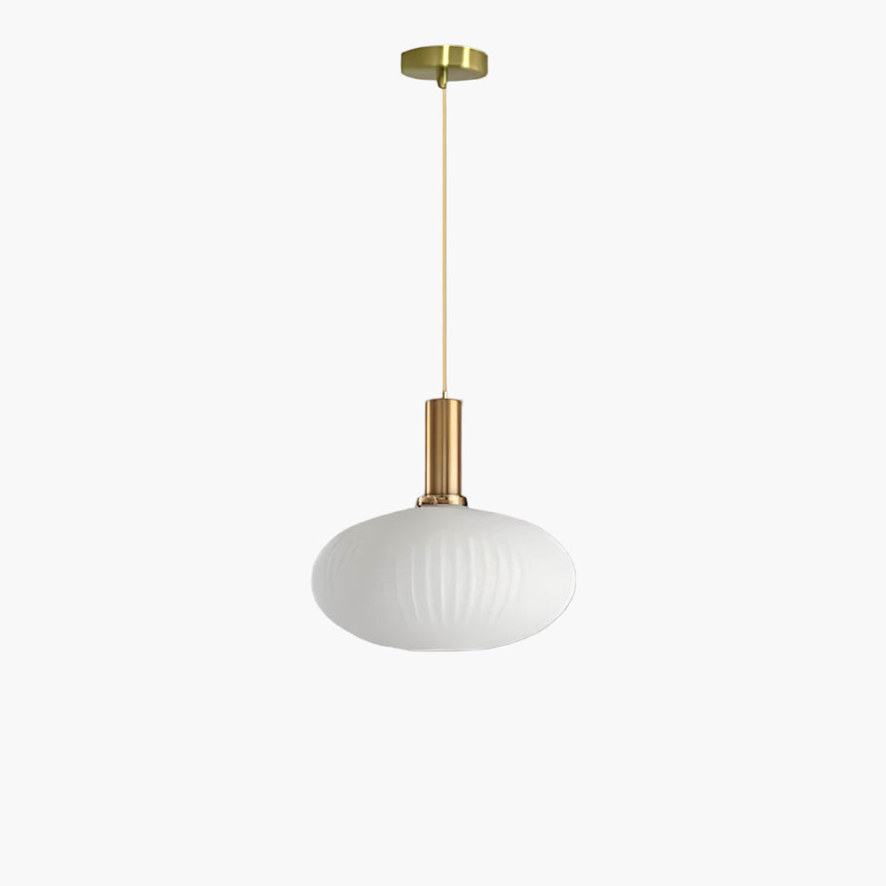 Lampa wisząca Hanos z kolorowego szkła