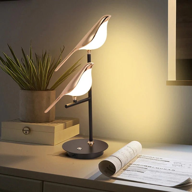 Lampa stołowa LED MisterBird