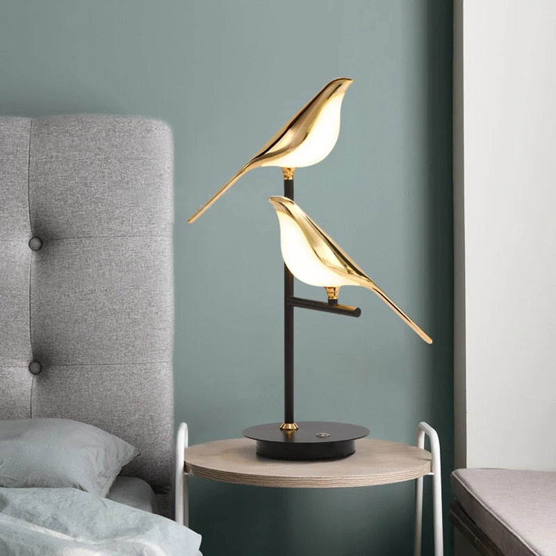 Lampa stołowa LED MisterBird