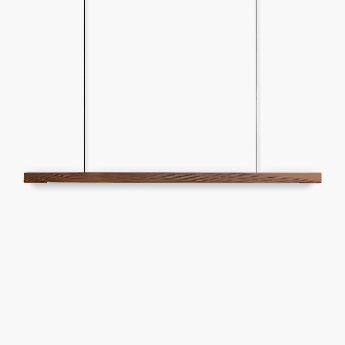 Lampa wisząca z drewna