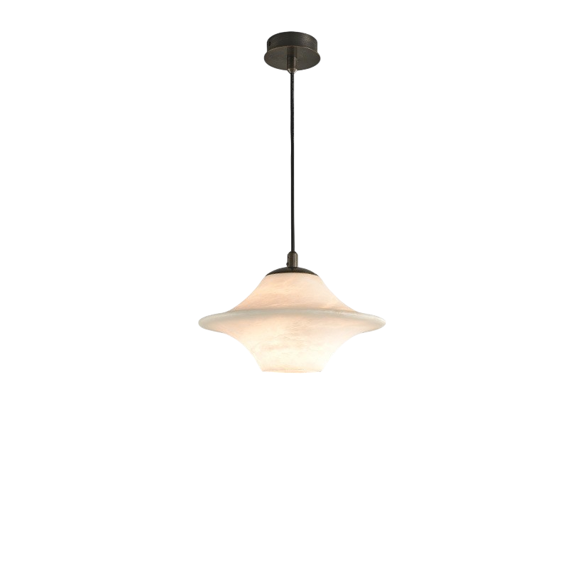 Lampa wisząca z naturalnego marmuru