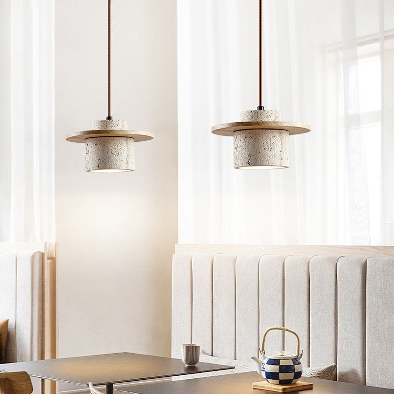 Lampa wisząca trawertyn