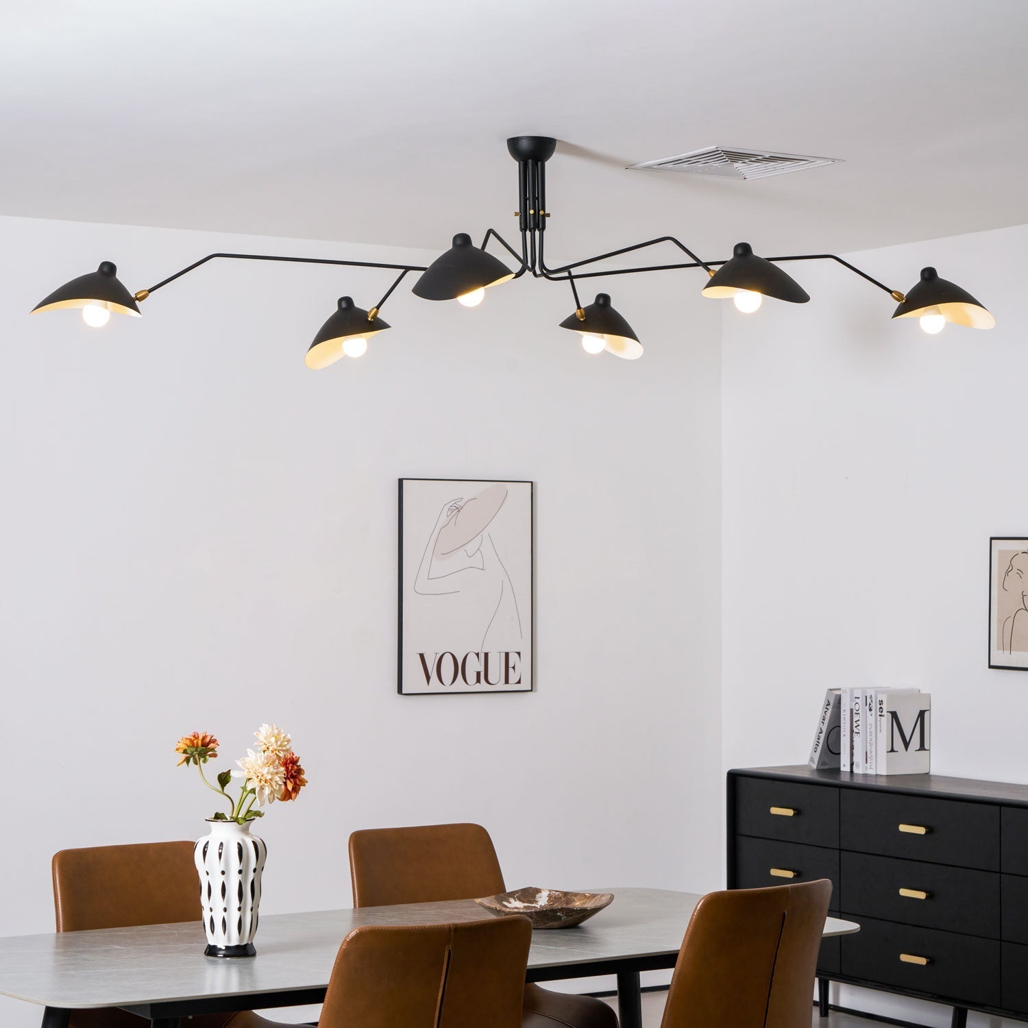 Lampa sufitowa Serge Mouille