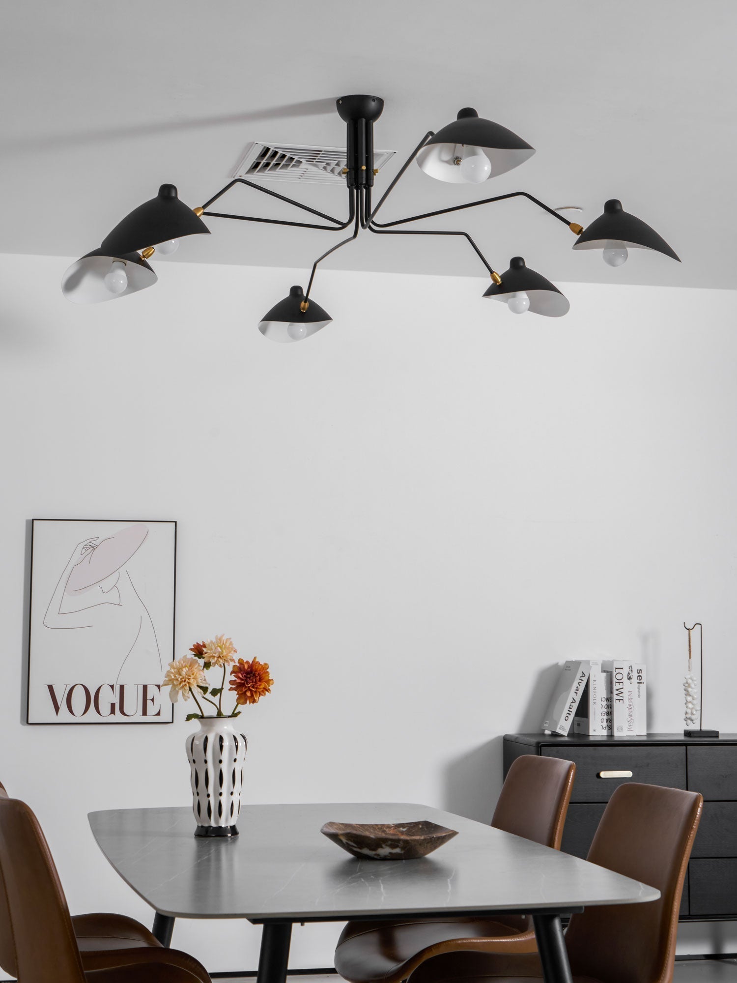 Lampa sufitowa Serge Mouille