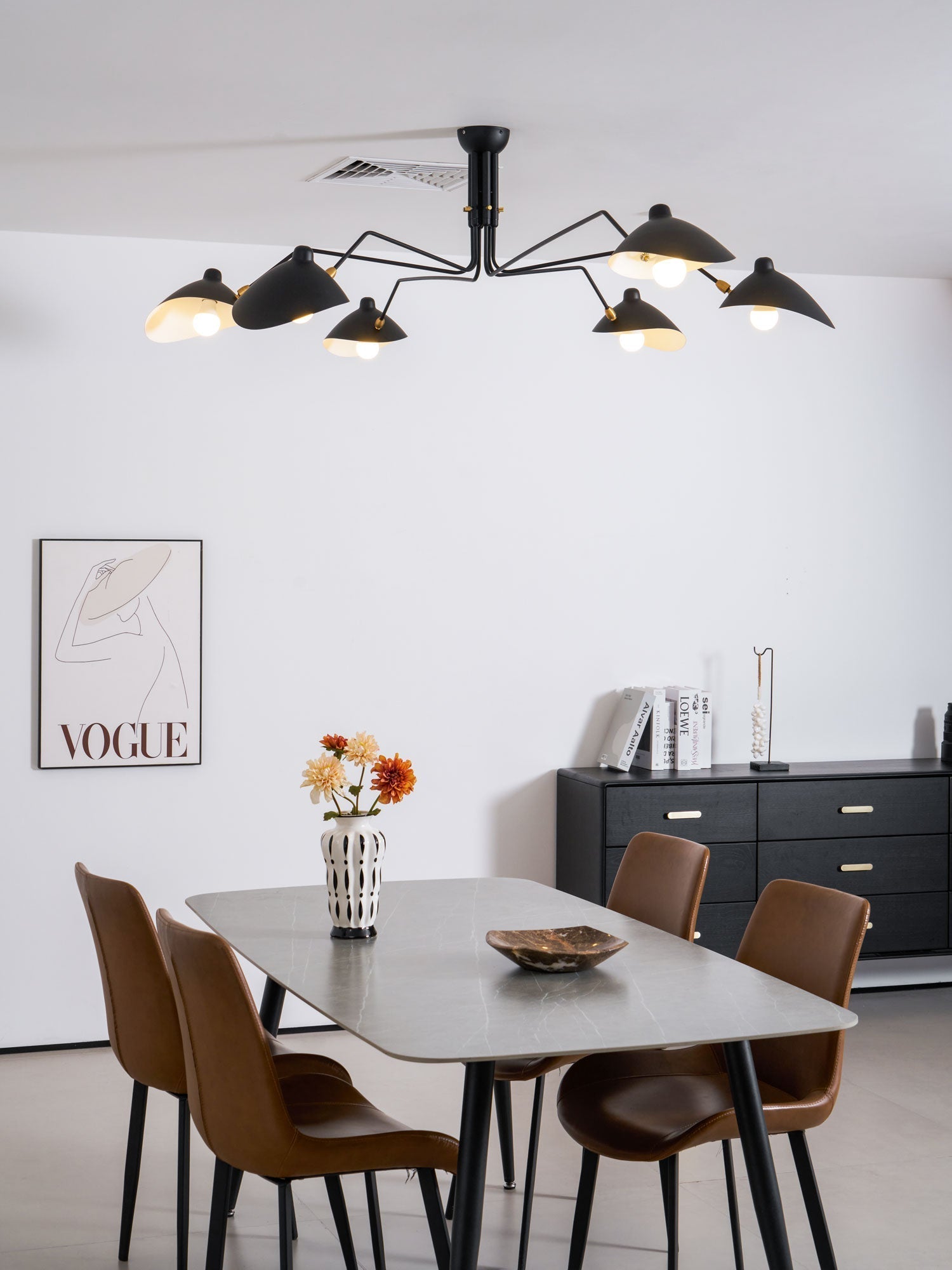 Lampa sufitowa Serge Mouille