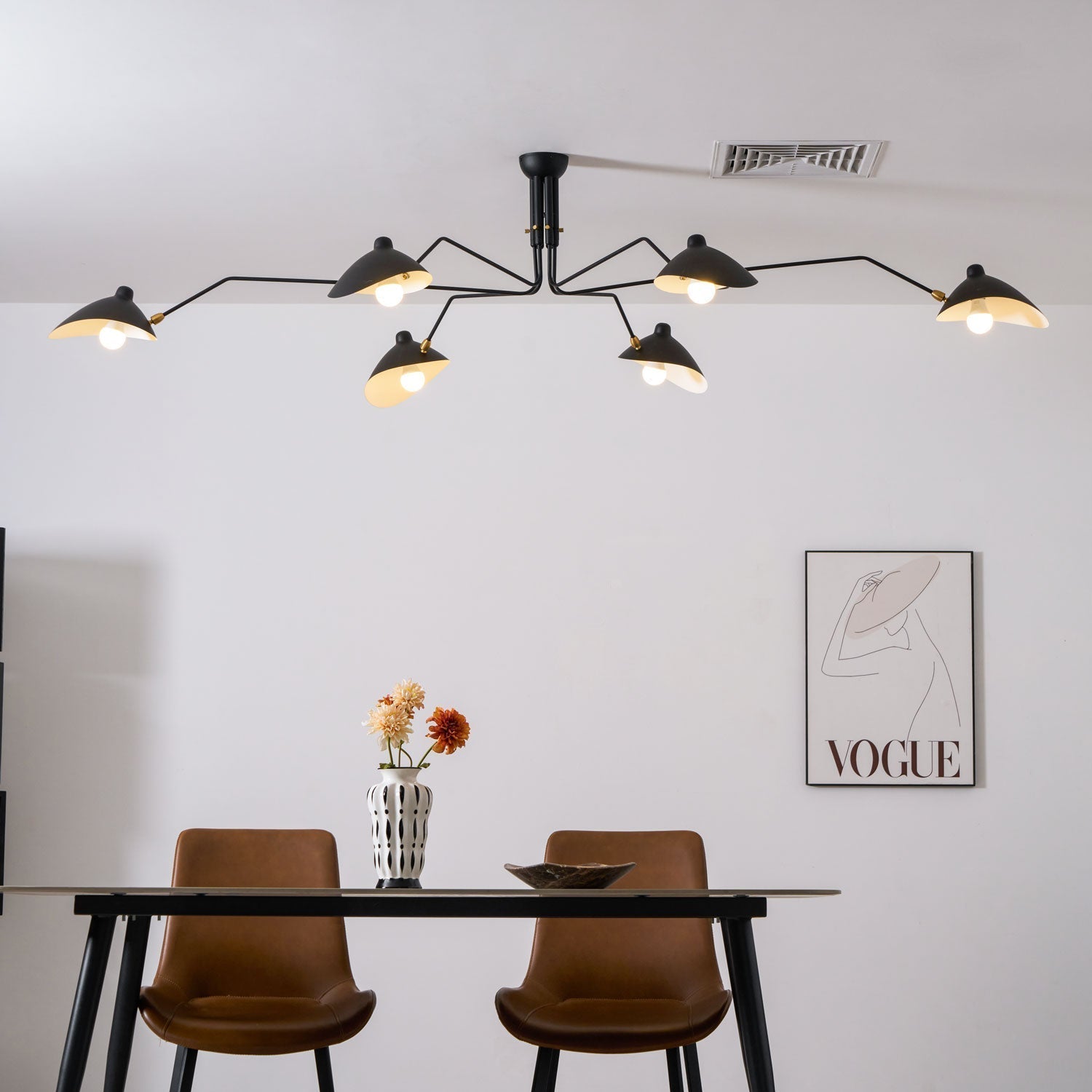 Lampa sufitowa Serge Mouille