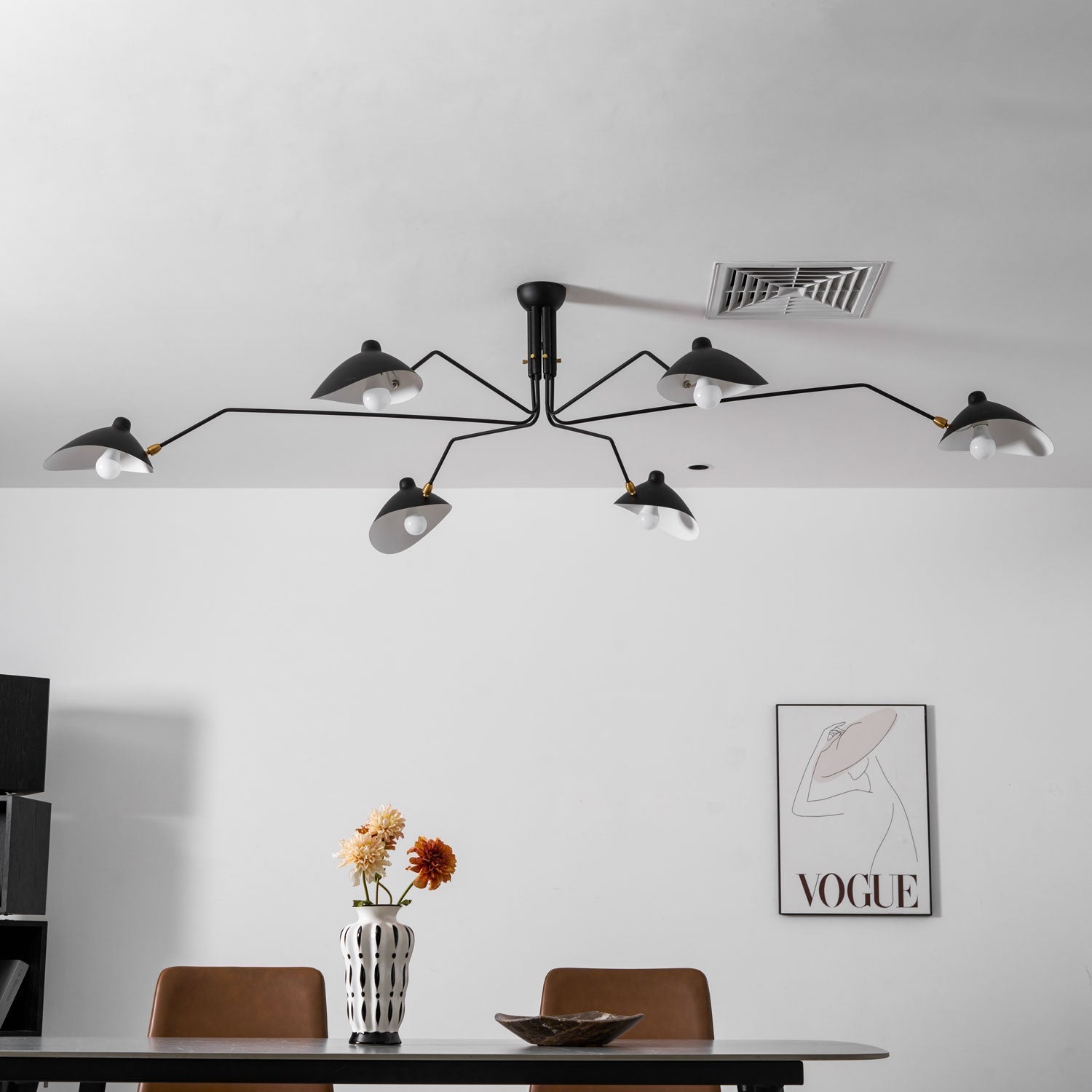 Lampa sufitowa Serge Mouille