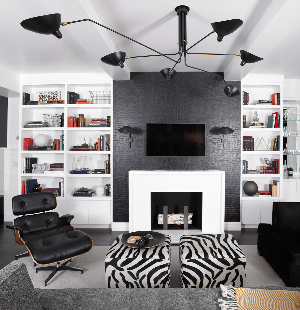 Lampa sufitowa Serge Mouille