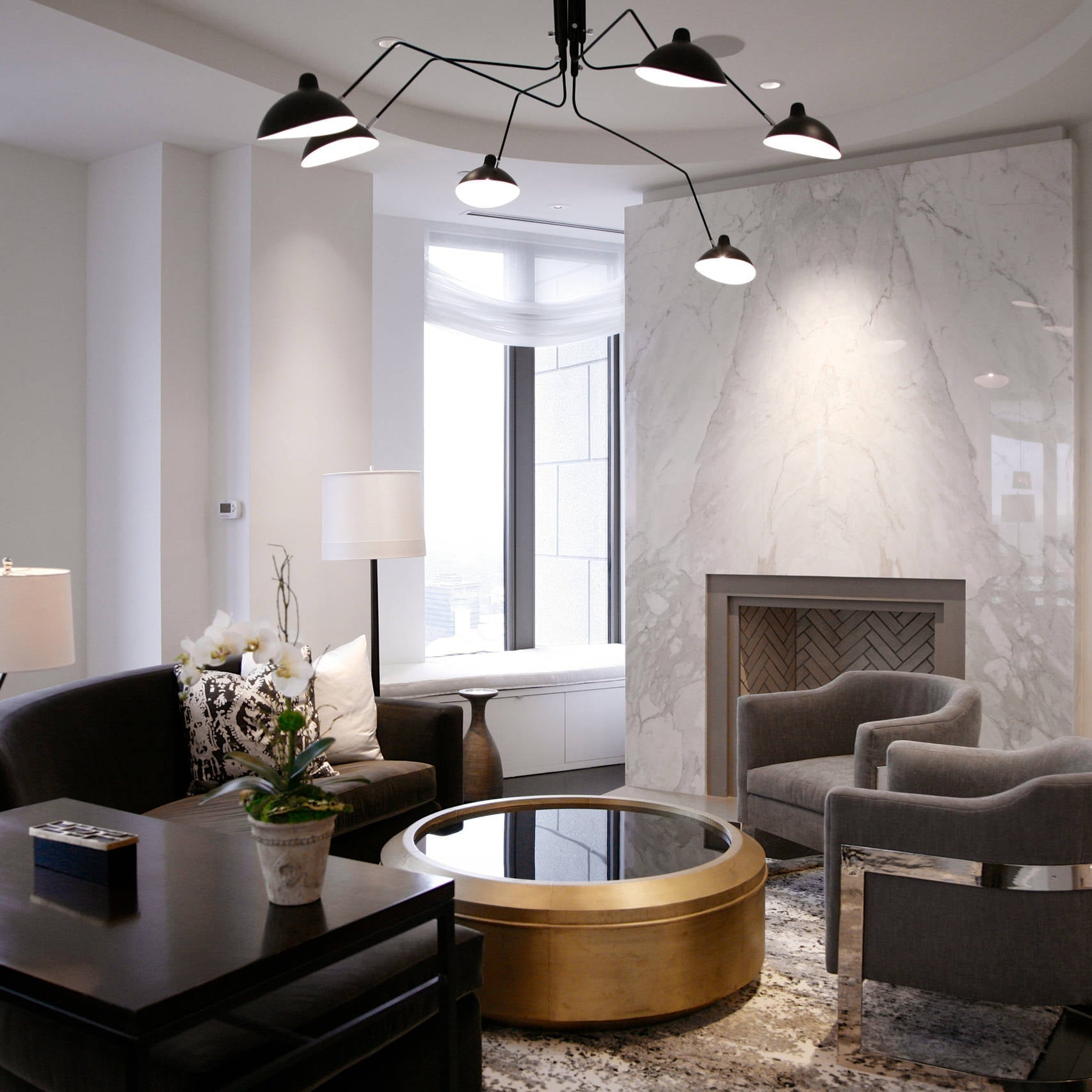 Lampa sufitowa Serge Mouille