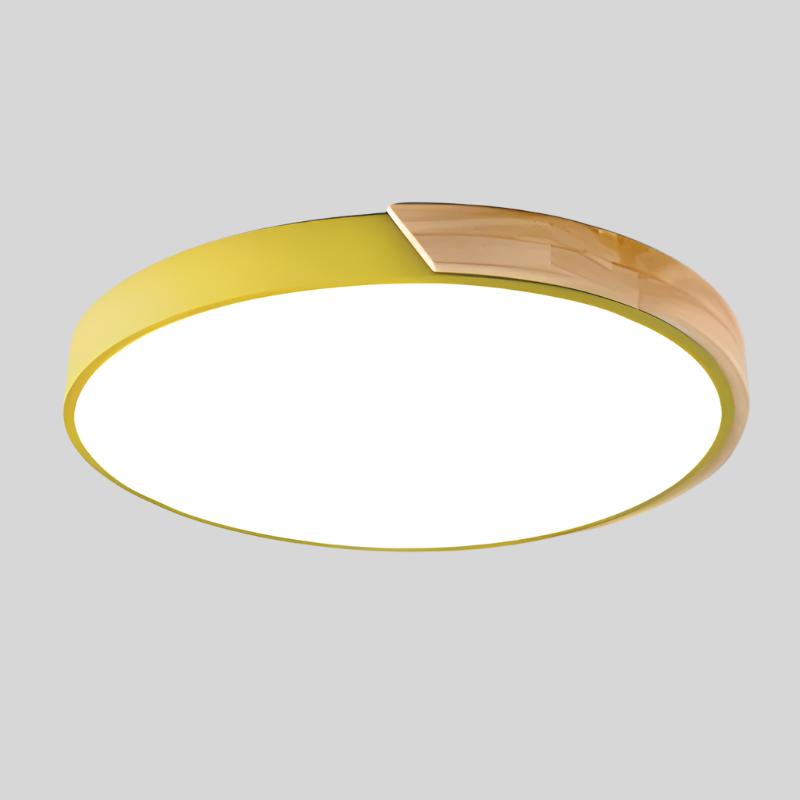 Lampa sufitowa Nordic Wooden Macaroon