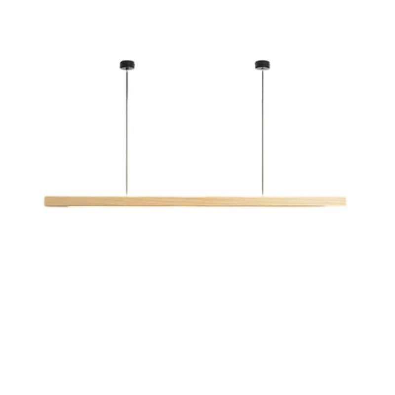 Lampa wisząca z drewna