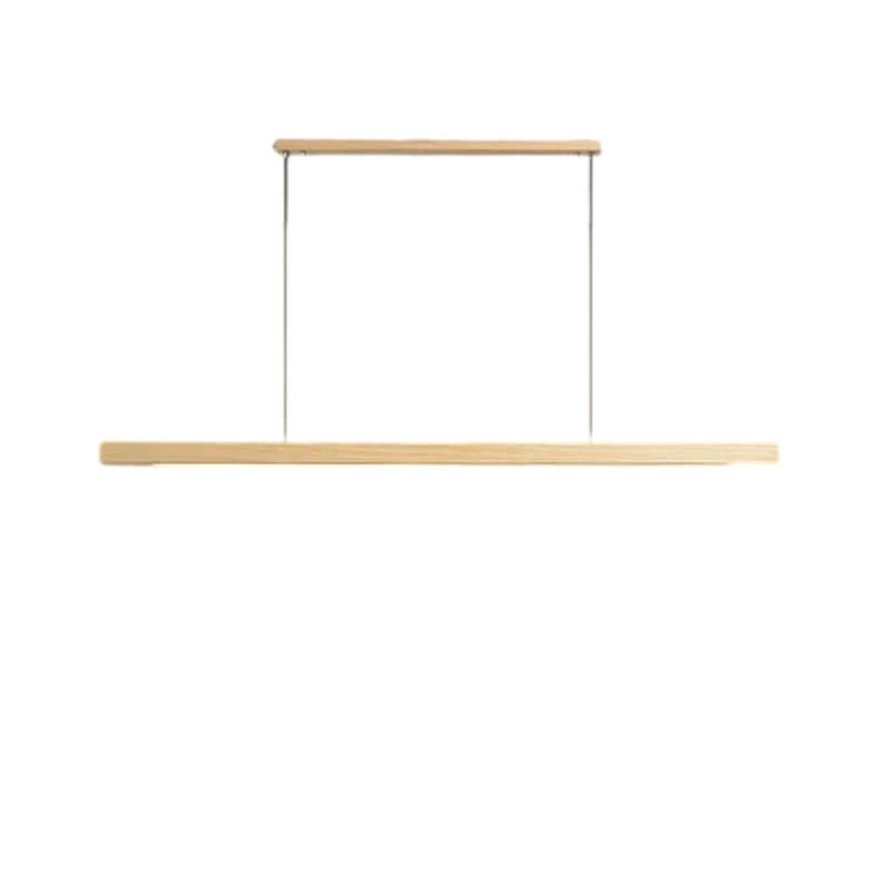 Lampa wisząca z drewna