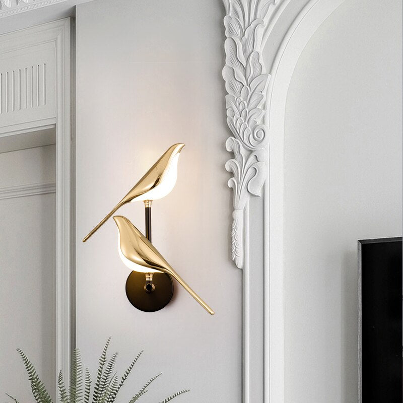 Lampa ścienna Mrbird